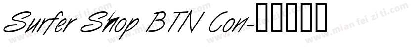Surfer Shop BTN Con字体转换